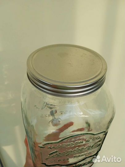 Лимонадница банка с краном