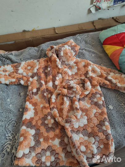 Детский махровый халат