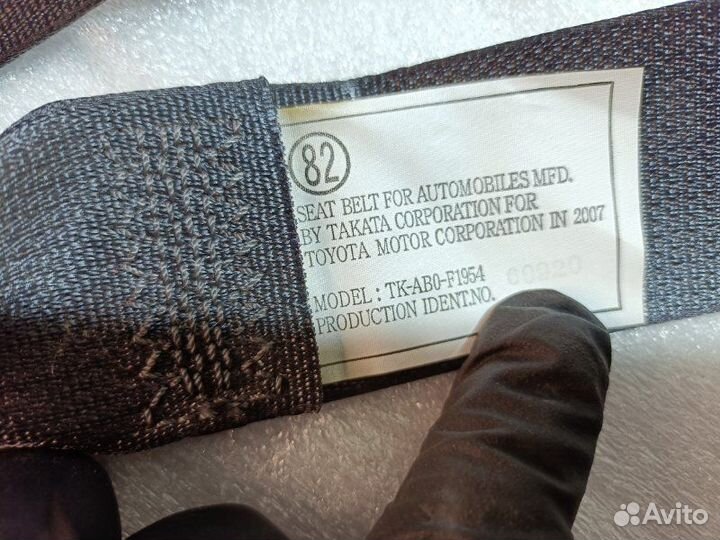 Ремни безопасности (ком-т) задние Toyota Corolla