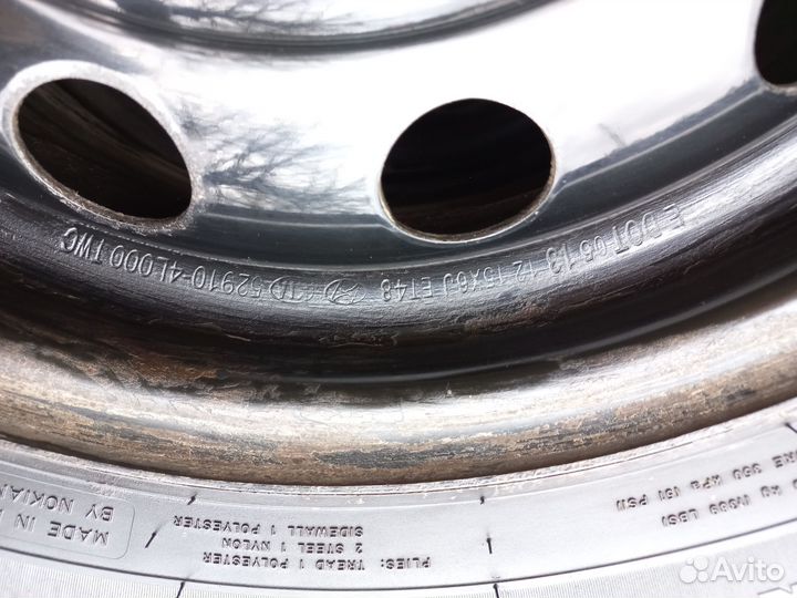 Колеса в сборе r15 зимние