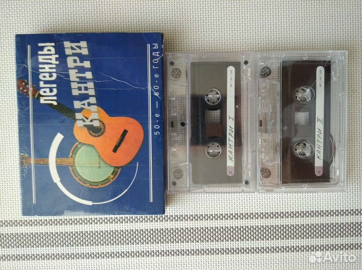 Кассеты с кантри и вестерн музыкой. Лот 4 шт