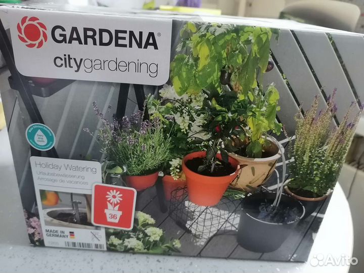 Микрокапельный Полив комнатных растений Gardena