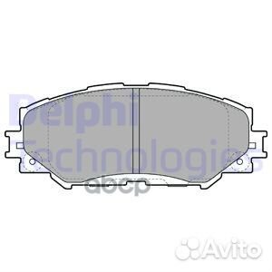 Колодки торм дисковые lp2002 Delphi