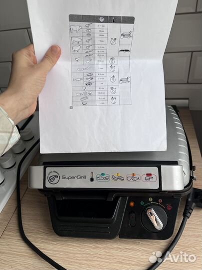 Электро гриль tefal