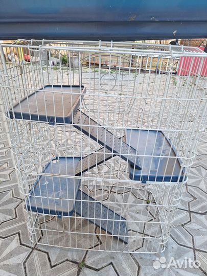 Клетка для шиншиллы бу