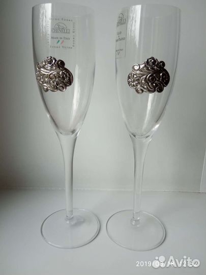 Фужеры. Новые. Италия