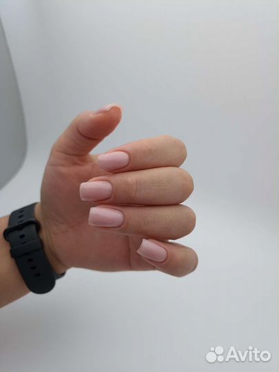 Маникюр+выравнивание+покрытие