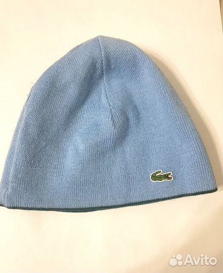 Двусторонняя детская шапка Lacoste