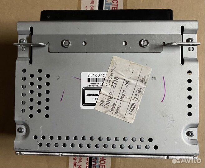 Штатная магнитола на Ford Focus