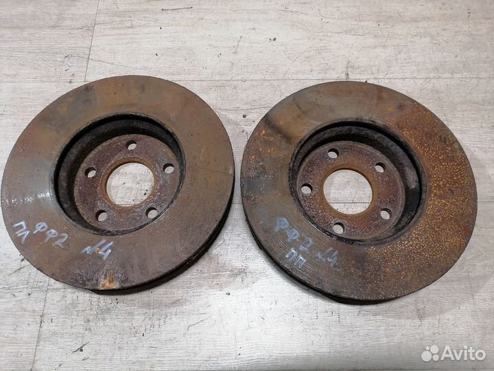 Диск тормозной передний комплект Ford Focus 2 Фоку