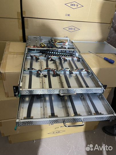 Серверный корпус AIC 1U