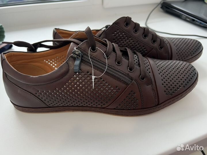 Ботинки мужские летние