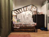 Детская кровать лофт двухспальная