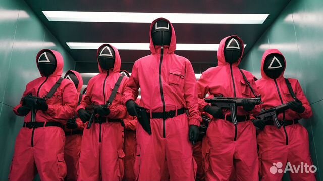 Костюм игра в кальмара