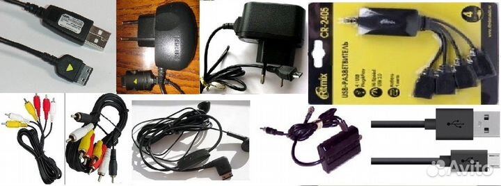 Кабели, шнуры и адаптеры