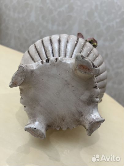 Ваза-кувшин винтажная большая Bassano с объемными