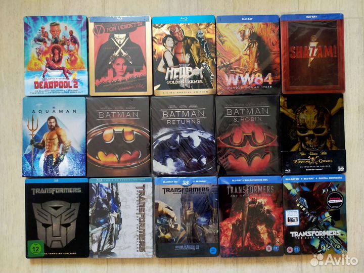 Steelbook marvel bluray