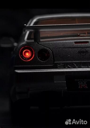Модель Nissan skyline r34 из форсажа