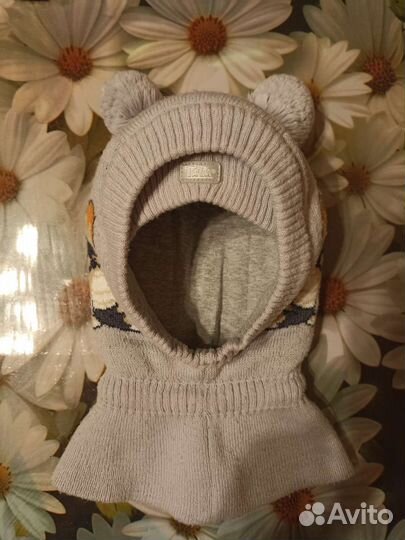 Шапка шлем 44-46 р. Зима