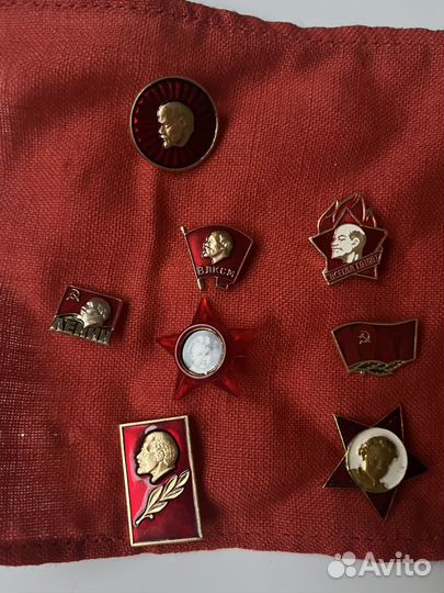 Значок Ленин СССР