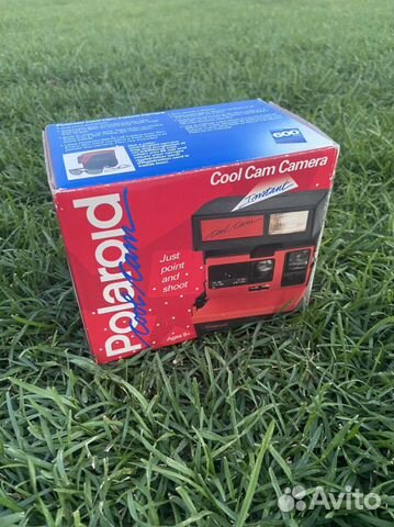 Polaroid Cool Cam 600 black/red винтаж