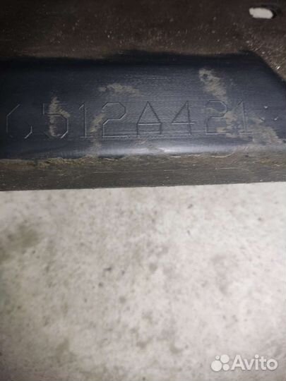 Накладка на порог Mitsubishi outlander 3 gf