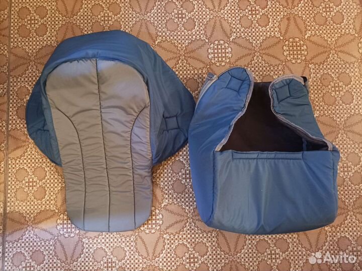 Сиденье для санок с чехлом для ног Ника