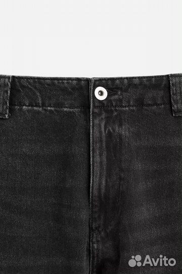 Джинсы Zara flared с молнией