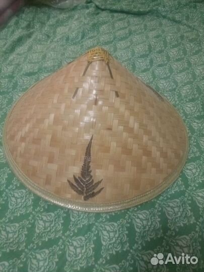 Китайская шляпа соломенная