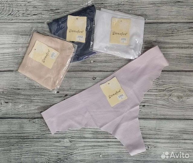 Бесшовные стринги женские