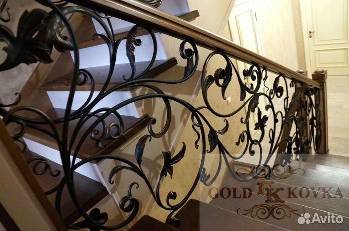 Кованные перила на заказ