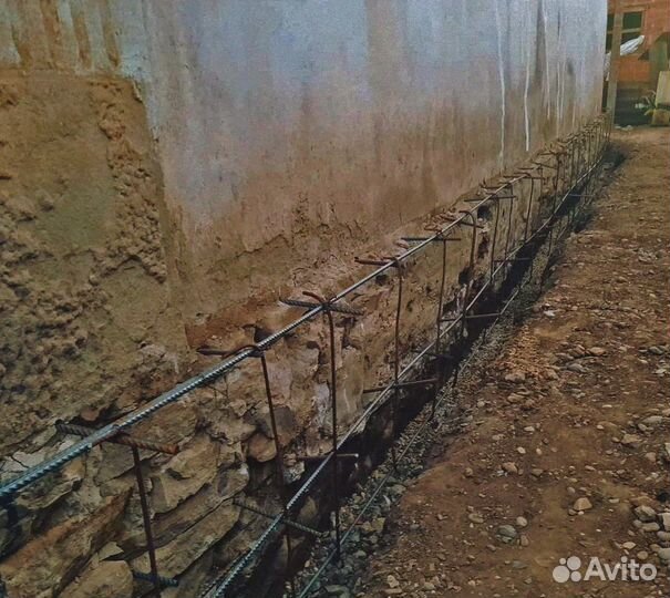 Укрепление, усиление фундамента