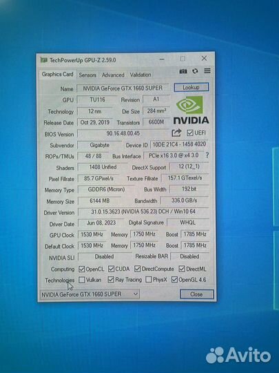 Игровой пк i3 10100f / gtx 1660 super