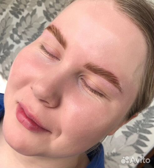 Оформление бровей