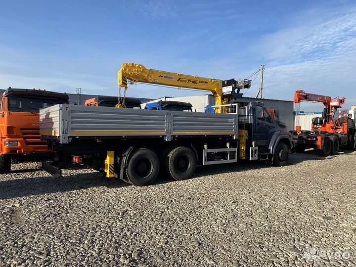 Кму урал next 73945-6921-01М36 (6*4) + soosan SCS7