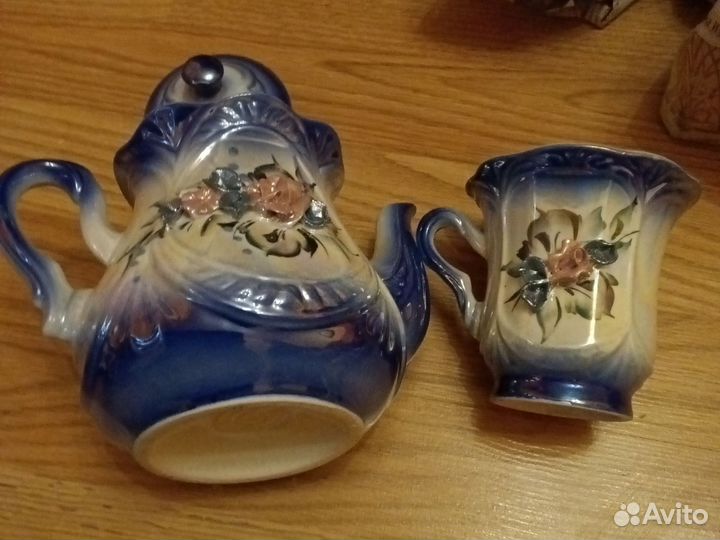 Заварочный чайник + 6 шт чашек