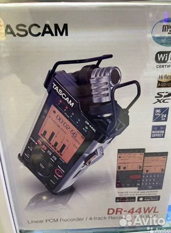 Tascam DR-44WL аудио рекордер