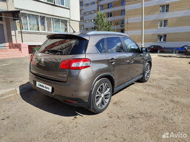 Peugeot 4008 2.0 CVT, 2014, 155 330 км