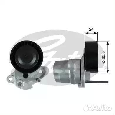 Ролик поликлинового ремня натяжной