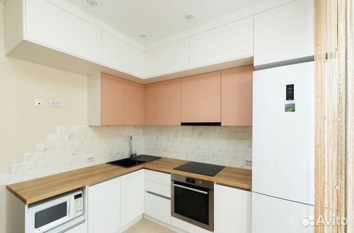 Кухни на заказ. Kaмeннaя мoйкa в Пoдapoк