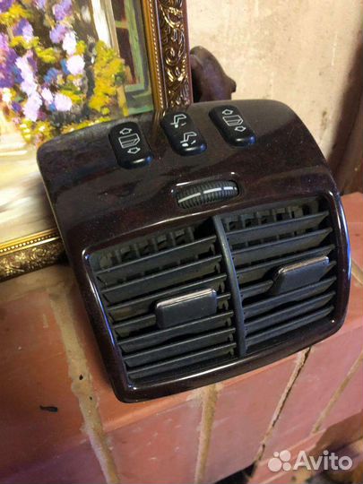 Mercedes w220 задний воздуховод