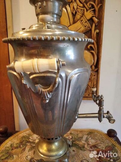 Дореволюционный самовар Салищев, преемник Баташева