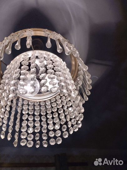 Хрустальная люстра СССР