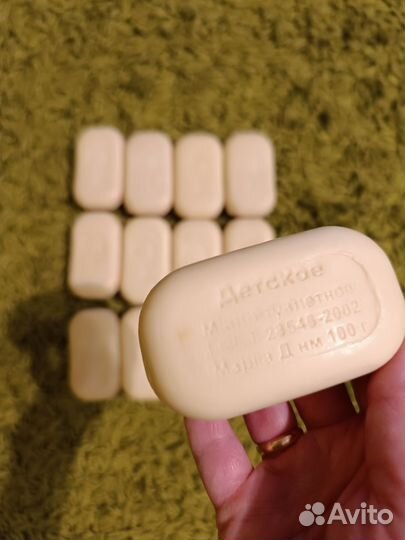 Детское мыло 12 шт