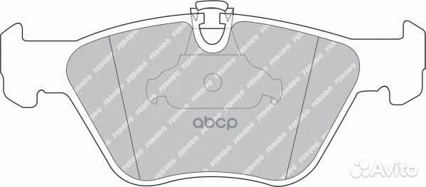 Колодки тормозные FDB1073 Ferodo