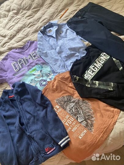 Одежда для мальчика пакетом 122/128