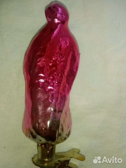 Варвара краса - длинная коса,елочная игрушка СССР