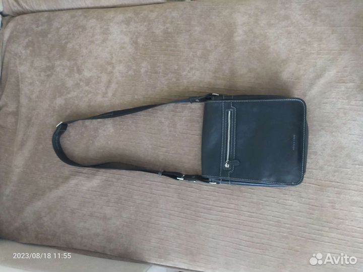 Кожаная мужская сумка