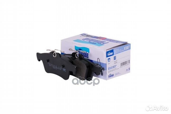Колодки зад. дисковые V387 Finwhale