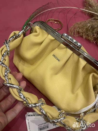 Новая сумка женская желтая Laccoma